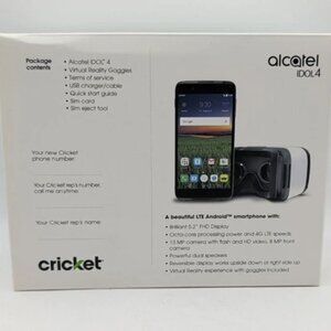 [Brand new] Alcatel Idol 4 16gb Cricket 4g Lte 5.2” Full Hd Smartphone With vr